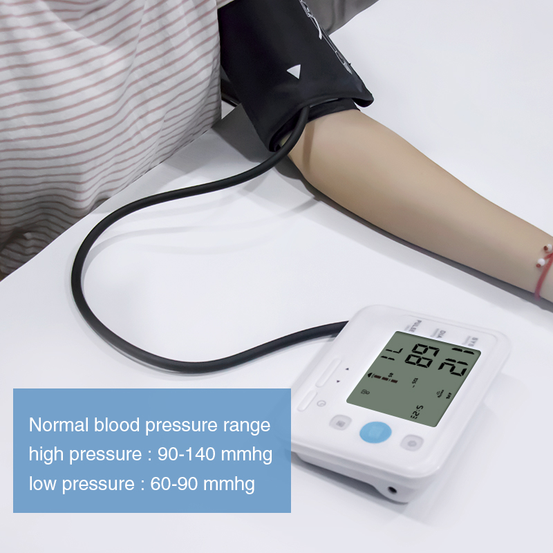 CE Digital Bp Sphygmomanometer Automatic Upper Arm Cuff Blood Pressure Monitor