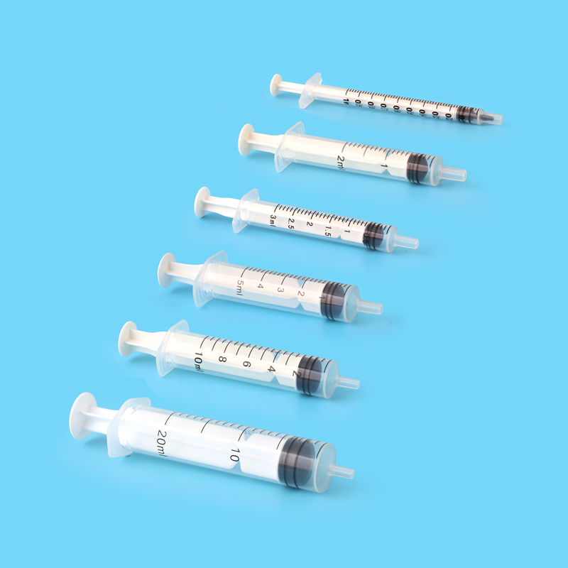 Disposable Plastic Medical Syringe With Needle