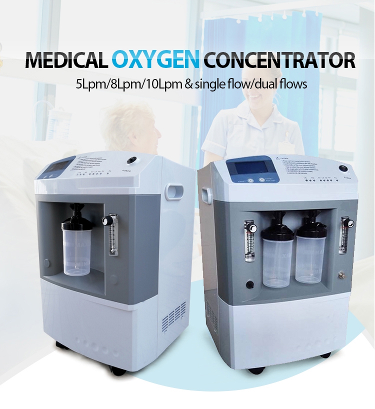 5L Oxygen Generator for Home Use That Can Be Used with Ventilator